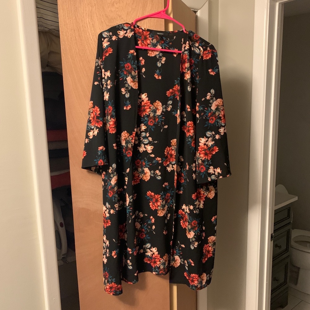 Floral Kimono